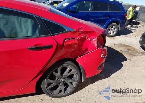 2020 Honda Civic Sport from USA, damaged, VIN 2HGFC2F86LH564280